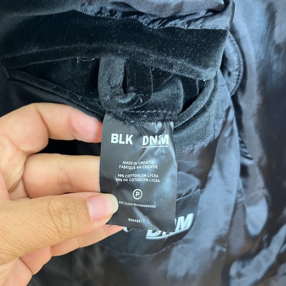 BLK DNM ‘Blazer 5’ Velvet Blazer - Picture 11 of 11
